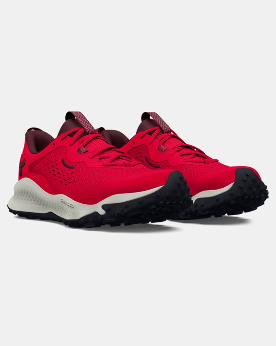 Zapatillas de trail running UA Charged Maven para hombre, Red, pdpMainDesktop image number 3